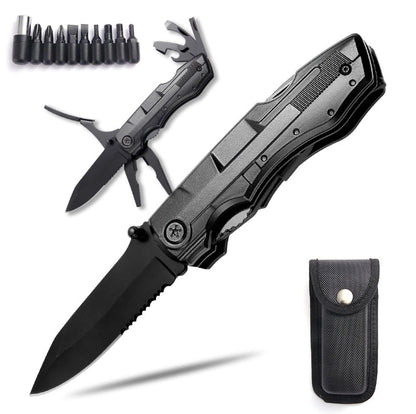 Multitool Pocket Knife Stocking Stuffers Camping Outdoor Gifts for Men