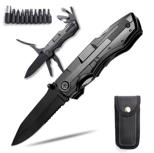 Multitool Pocket Knife Stocking Stuffers Camping Outdoor Gifts for Men