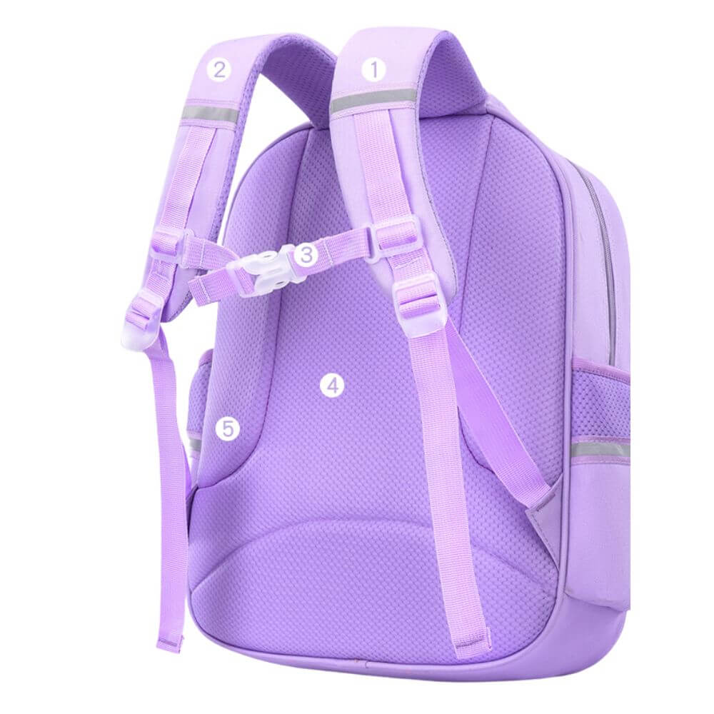 Pink & Purple Cute Aesthetic Backpack