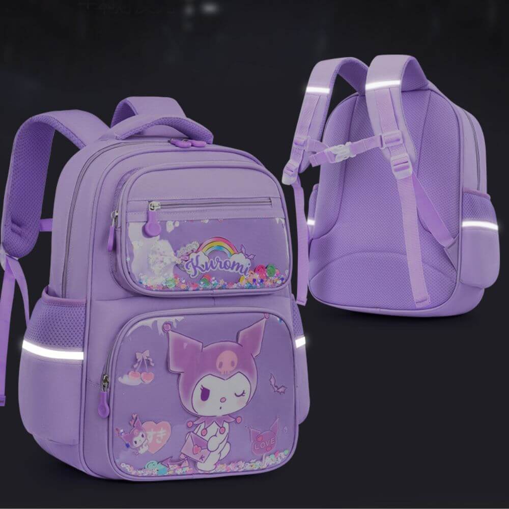 Pink & Purple Cute Aesthetic Backpack