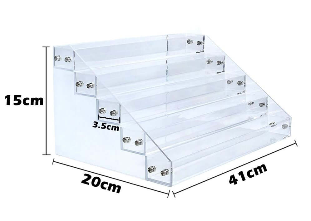 Cosmetic Organiser Nail Polish Storage Rack Stand 5 Tier - The Shopsite