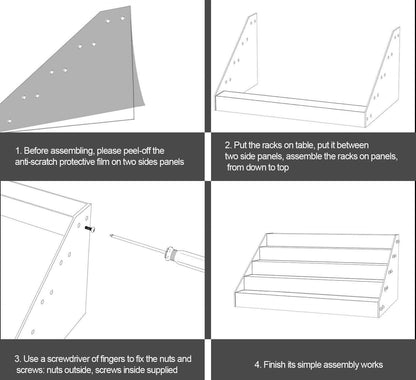 Cosmetic Organiser Nail Polish Storage Rack Stand 5 Tier
