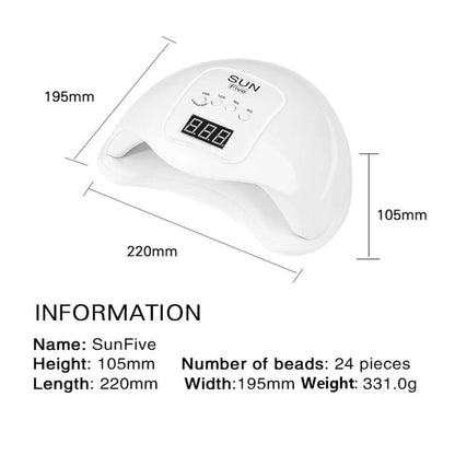48W Nail Dryer Fast Drying Gel - The Shopsite