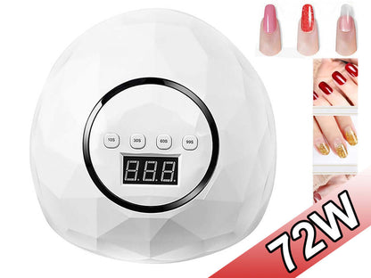 72W UV LED Nail Dryer Nail Lamp - The Shopsite
