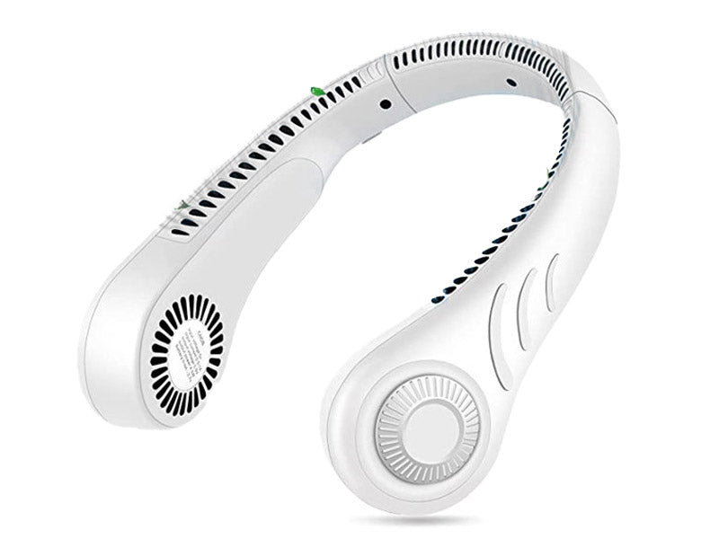 Hand Free Portable Neck Fan Bladeless Neck Fan USB Rechargeable Neck Fan - The Shopsite