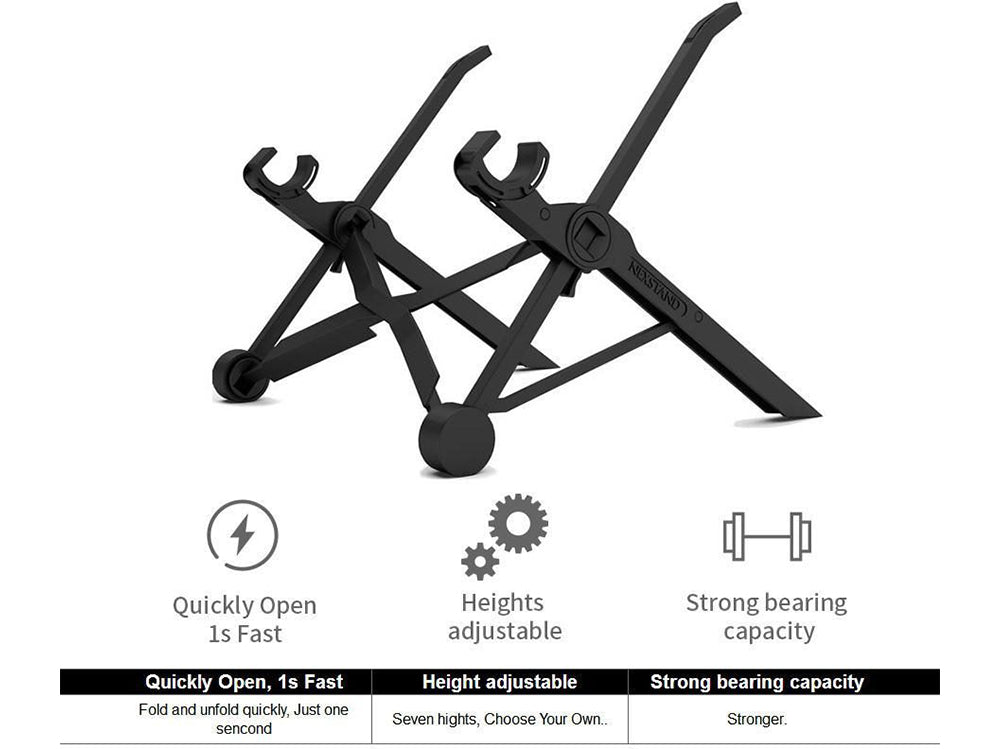 Laptop Stand HEIGHT ADJUSTABLE WITH 7 SETTINGS - The Shopsite