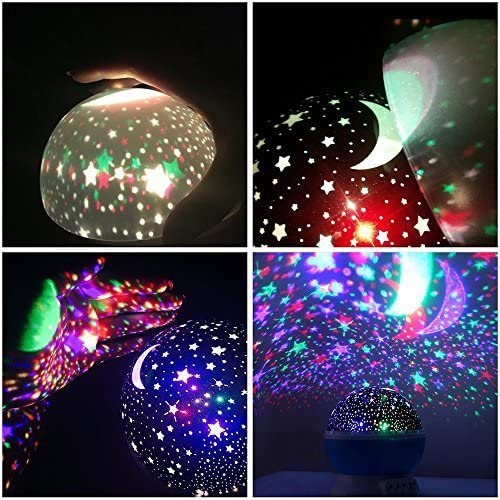 Stars Starry Sky Night Light Led Projector Luminaria Moon Table Night Lamp - The Shopsite