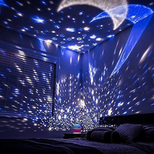 Stars Starry Sky Night Light Led Projector Luminaria Moon Table Night Lamp - The Shopsite