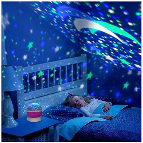 Stars Starry Sky Night Light Led Projector Luminaria Moon Table Night Lamp - The Shopsite