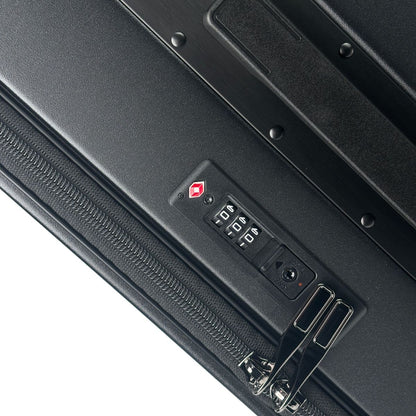 Medium Check In Luggage & Black Hardshell Suitcase with USB Charging | NeoMove | 68 cm