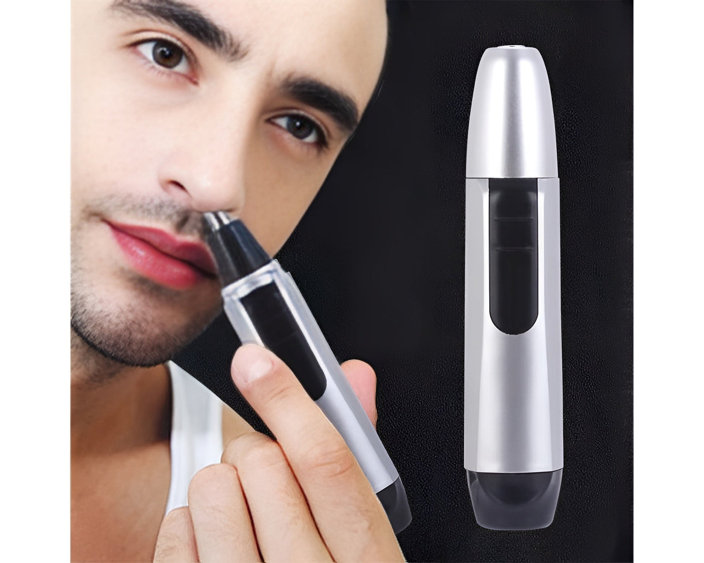 Waterproof Electric Nose and Ear Hair Trimmer