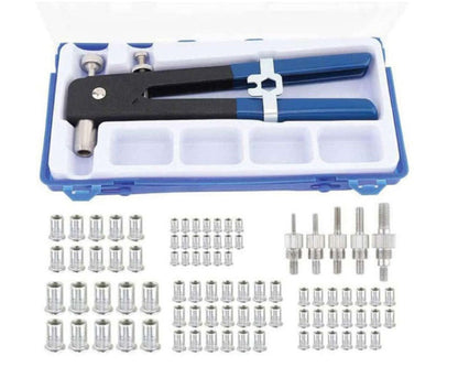 Nut Rivet Riveter Gun Riveting Kit