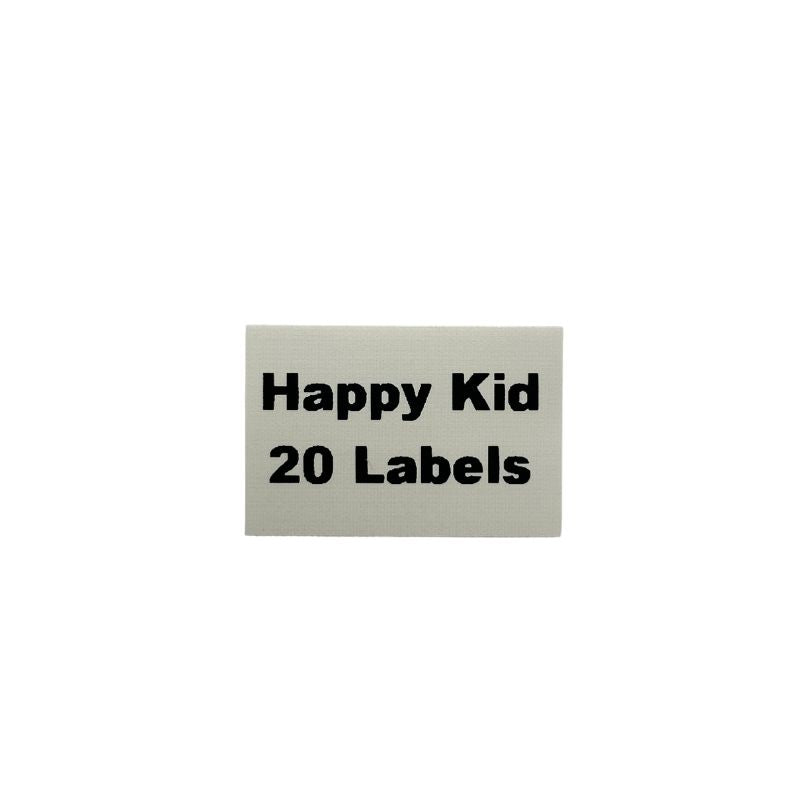 Iron On Name Labels-20 Labels