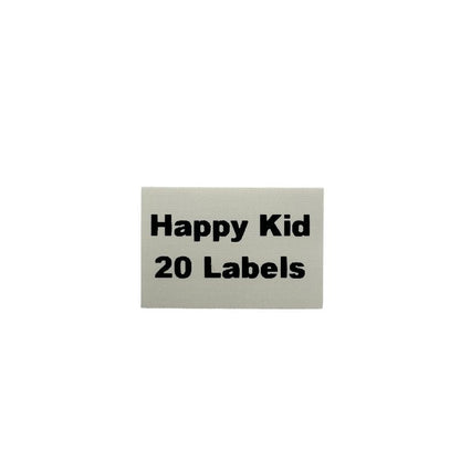 Iron On Name Labels-20 Labels