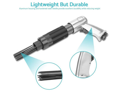 Needle Scaler Pneumatic Air Gun Pistol Air Tool Rust Remover