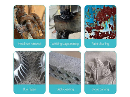 Needle Scaler Pneumatic Air Gun Pistol Air Tool Rust Remover