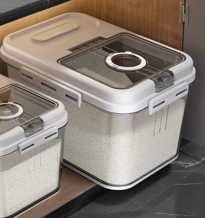 Food Storage Containers Food Storage Bins with Timer Lid for Kitchen