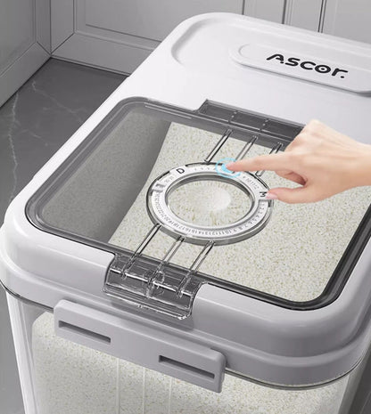 Food Storage Containers Food Storage Bins with Timer Lid for Kitchen