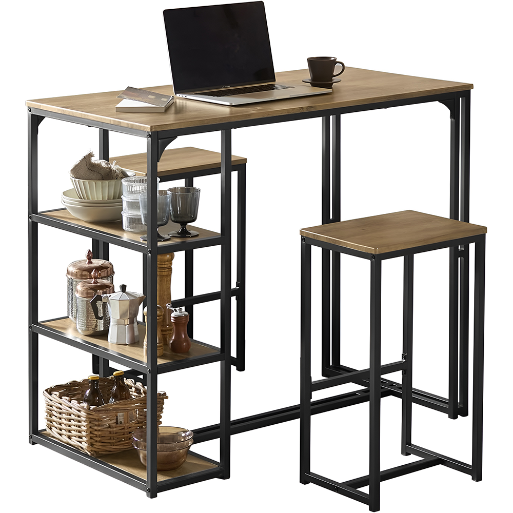 Bar Table and Bar Stools Set