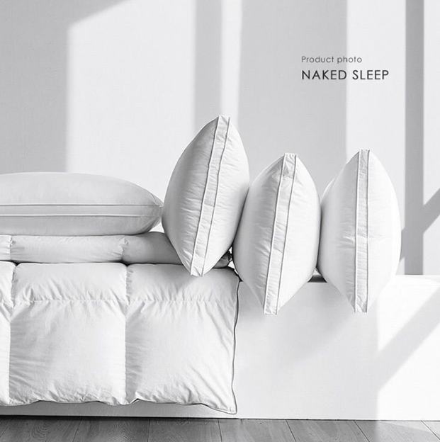 2 Pack Pillows for Sleeping Soft and Supportive Pillow with Cotton cover