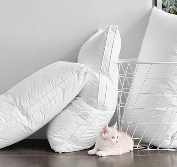 2 Pack Pillows for Sleeping Soft and Supportive Pillow with Cotton cover
