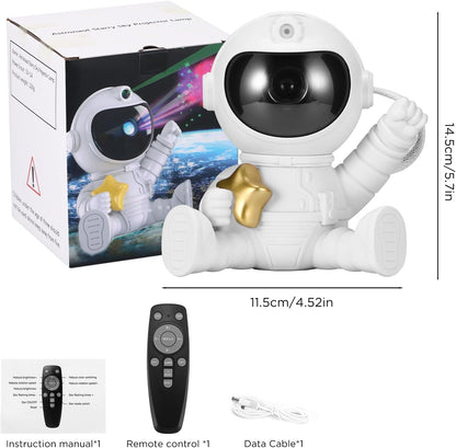 Astronaut Galaxy Night Light Projector