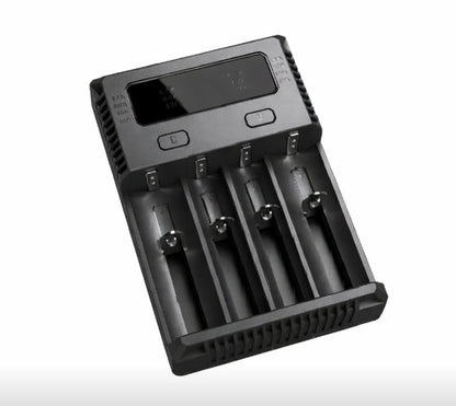 Nitecore New i4 Intellicharge Charger for 18650 AAA AA Li-Ion/NiMH Battery