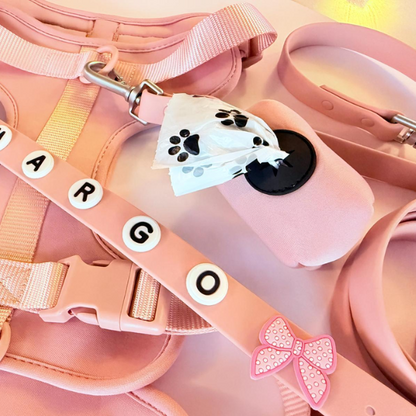 Plain Dog Lead | Blush Pink