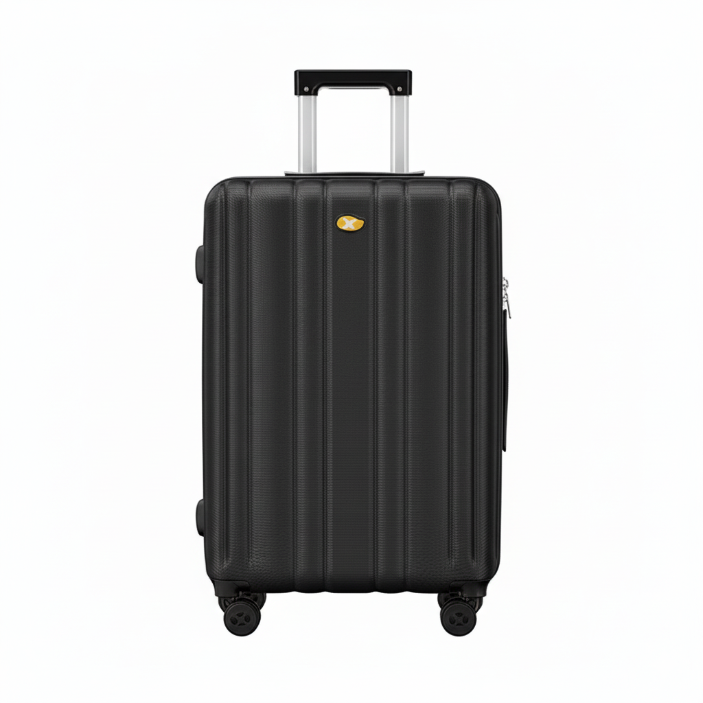3 Piece Luggage Sets NZ – Lightweight Expandable Hard Shell Suitcase | NordGlide | Black
