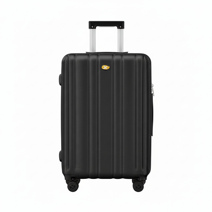 3 Piece Luggage Sets NZ – Lightweight Expandable Hard Shell Suitcase | NordGlide | Black