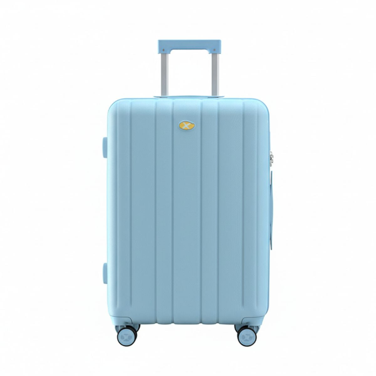 3 Piece Luggage Sets NZ – Lightweight Expandable Hard Shell Suitcase | NordGlide | Sky Blue