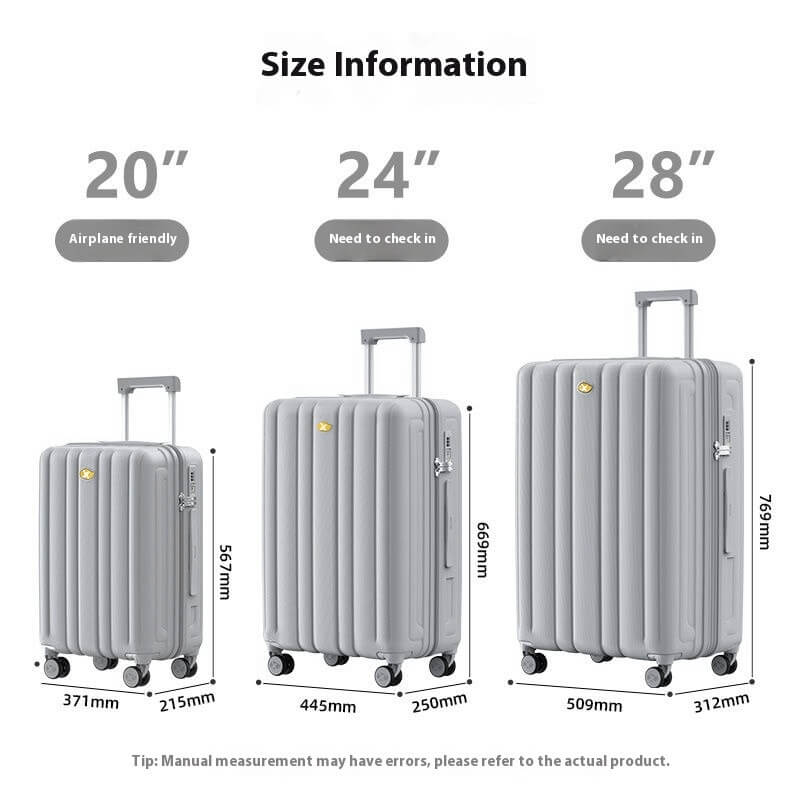 3 Piece Luggage Sets NZ – Lightweight Expandable Hard Shell Suitcase | NordGlide | Grey