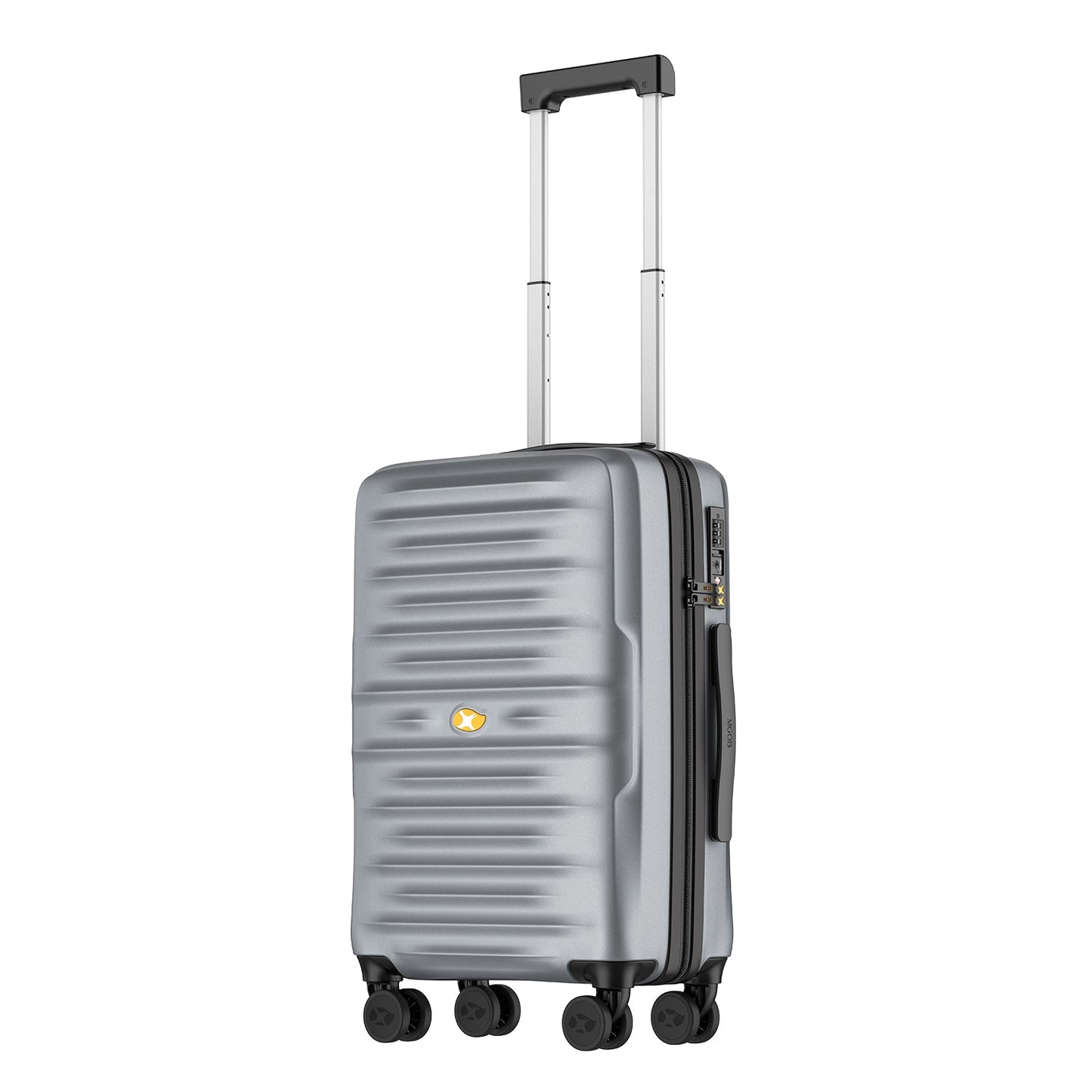 3 Piece Luggage Sets NZ – Lightweight Expandable Hard Shell Suitcase | NordVault | Silver