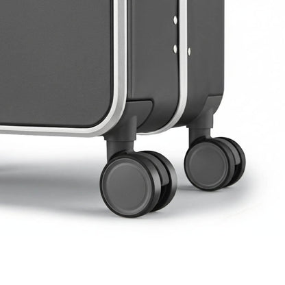 Carry On Luggage NZ – Hard Shell Suitcase for Business and Weekend Travel | Nordiva Classic | 55 cm | Dark Grey