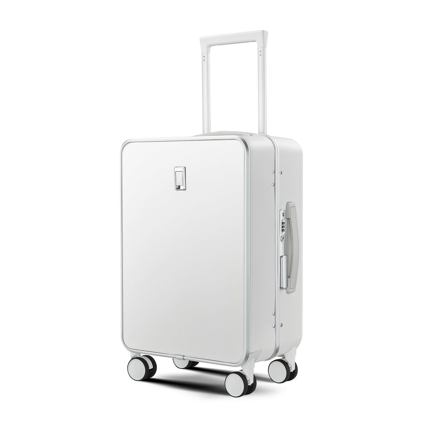 Carry On Luggage NZ – Hard Shell Cabin Suitcase | Nordiva Classic | 55 cm | White