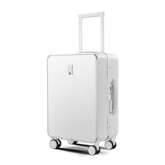 Carry On Luggage NZ – Hard Shell Cabin Suitcase | Nordiva Classic | 55 cm | White