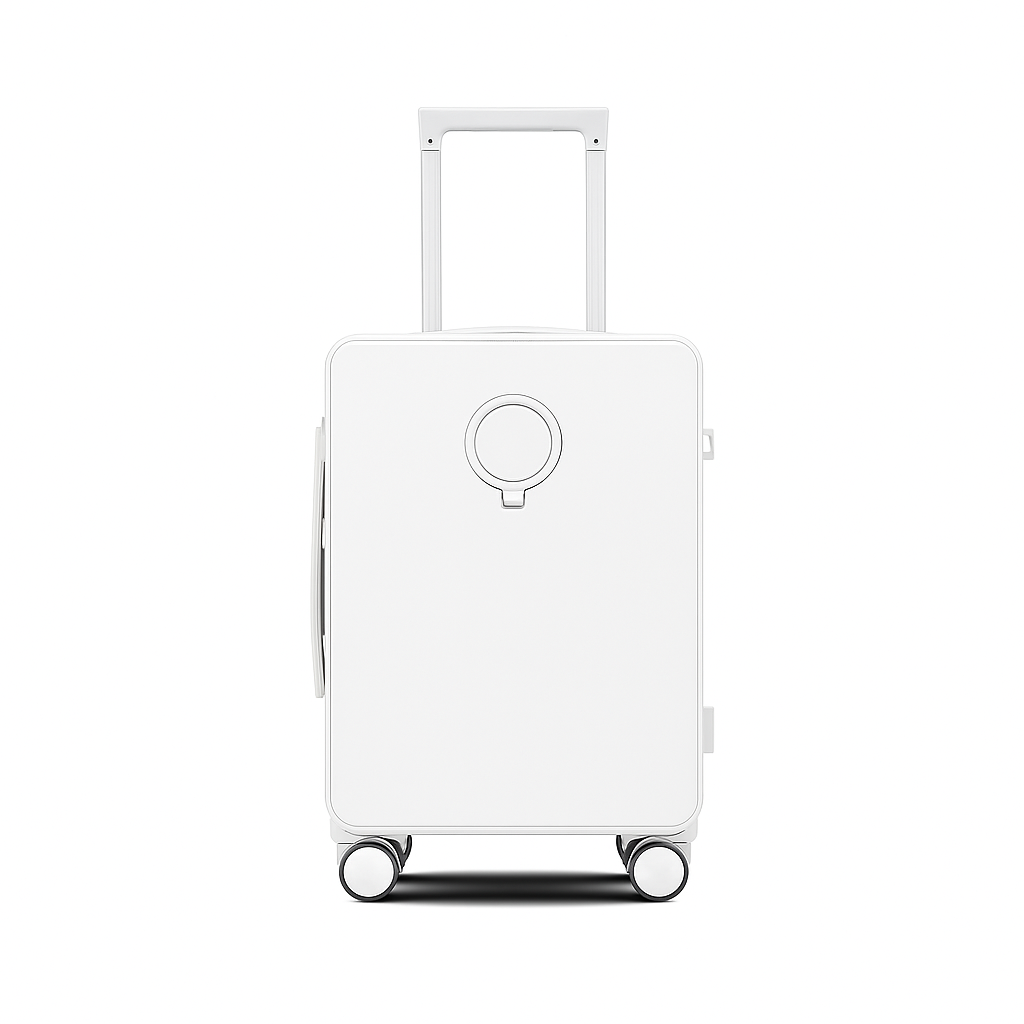 Carry On Luggage NZ – Hard Shell Cabin Suitcase | Nordiva Classic | 55 cm | White