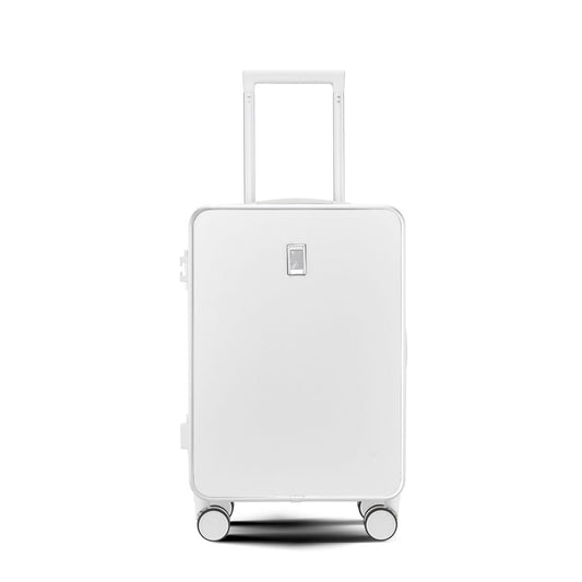 Large Check In Luggage & Hard Case Travel Suitcase - White | Nordiva Classic | 75 cm