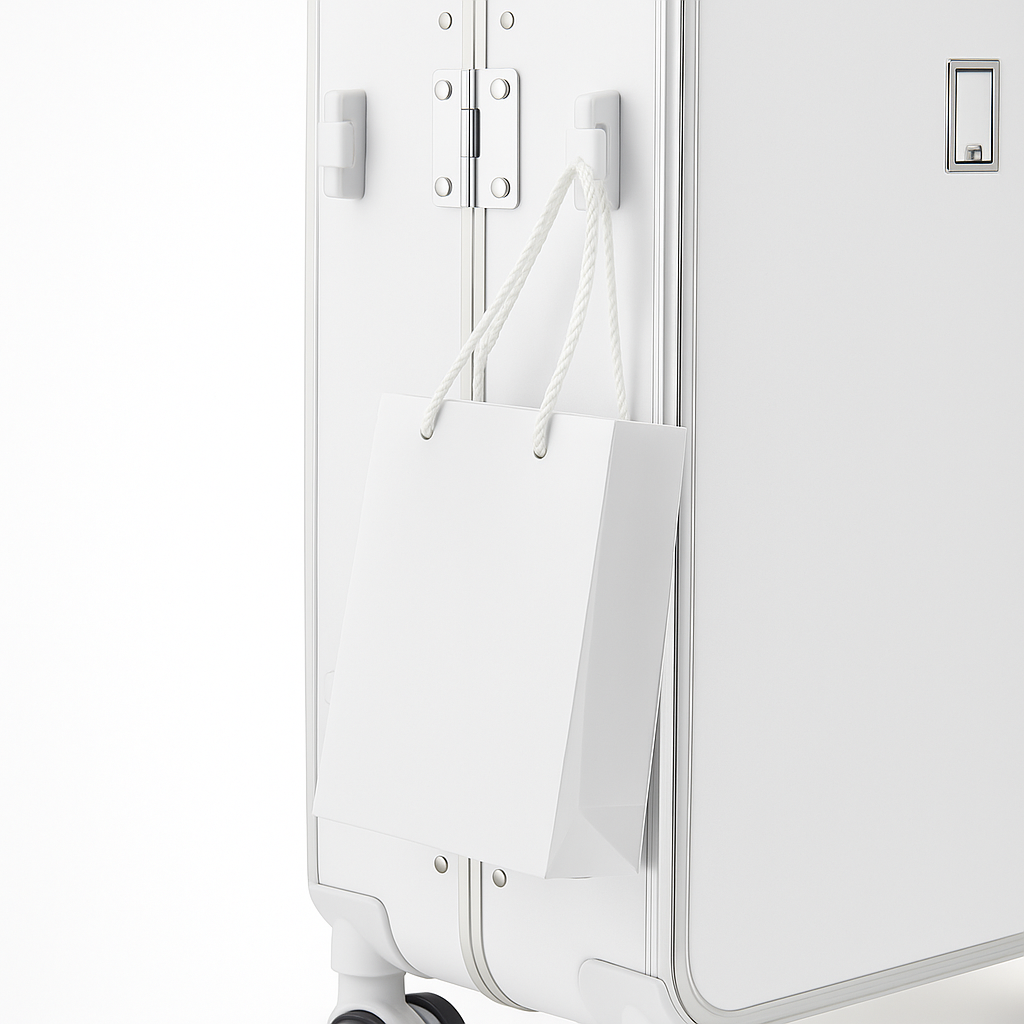 Carry On Luggage NZ – Hard Shell Cabin Suitcase | Nordiva Classic | 55 cm | White