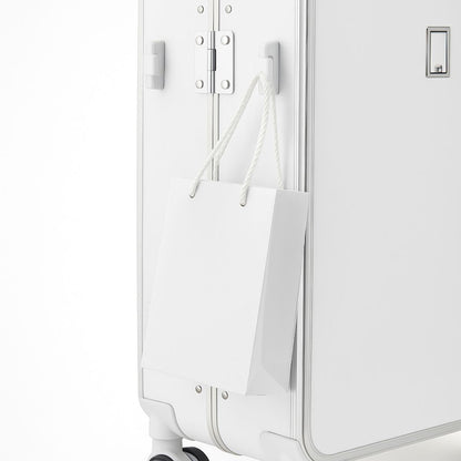 Large Check In Luggage & Hard Case Travel Suitcase - White | Nordiva Classic | 75 cm