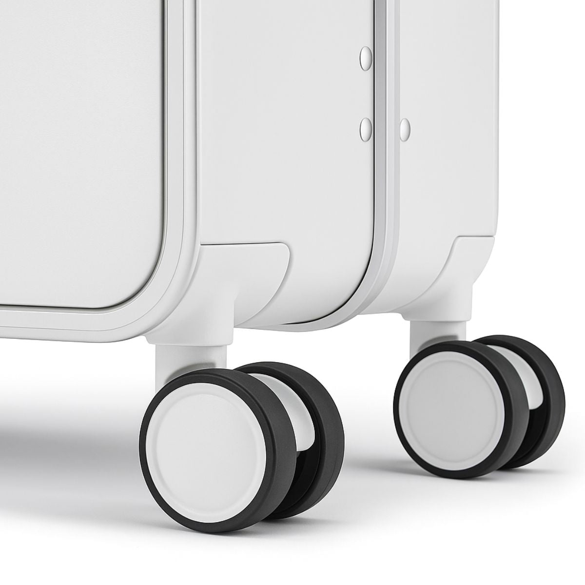 White Medium Check In Luggage NZ – Hard Shell Suitcase for International Travel | Nordiva Classic | 67 cm