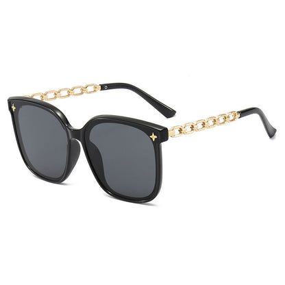 ECOTREK Women’s Oversized Sunglasses – UV400 Retro Square Fashion Shades