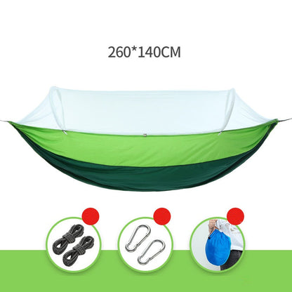 ECOTREK-Portable Automatic Quick-Open Mosquito Hammock with Net