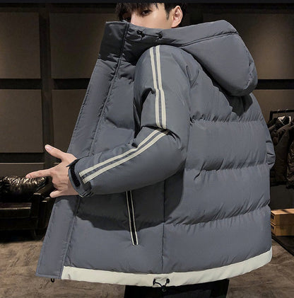 Men's Winter Jacket Grey L - 4XL