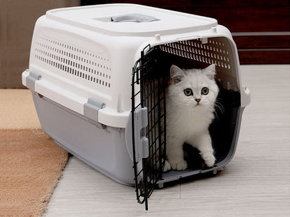 PP 30 Airline Approved Pet Carrier AIR NZ TRAVEL CAGE 58cm With Bowl