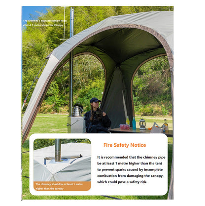 Quick Setup Automatic Dome Canopy with UV Protection (PU3000+)