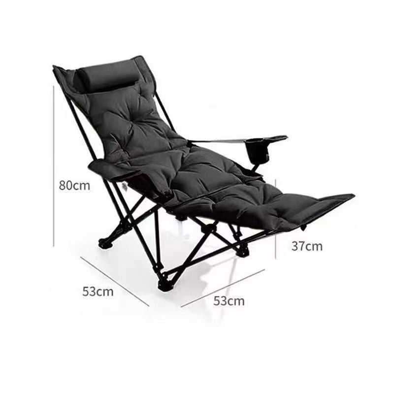 Folding Camping Chair with Footrest & Recline – 2-in-1 Portable Outdoor Chair FY1352