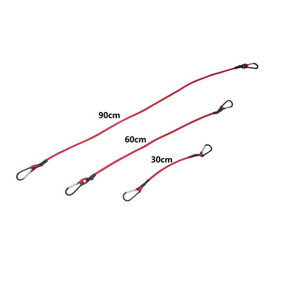 ECOTREK Heavy Duty Bungee Cords with Hooks – Elastic Straps for Camping, Cargo & Transport JP4401