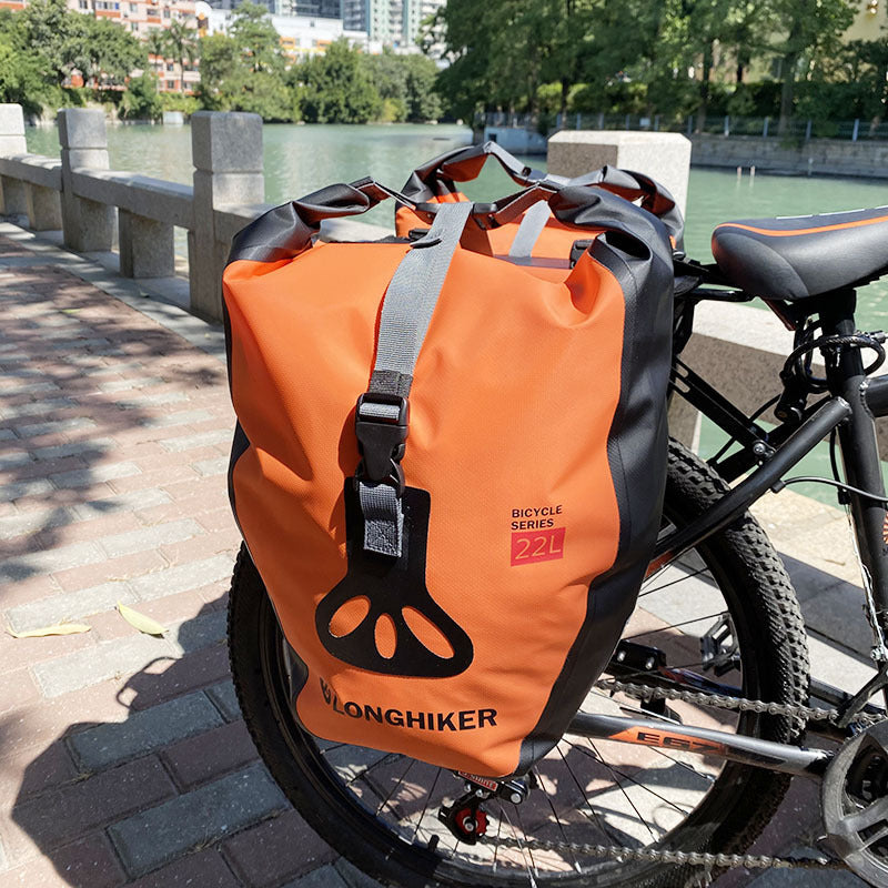 ECOTREK Bicycle Side Pannier Bag – Large Capacity Waterproof Rear Bag YJ5161
