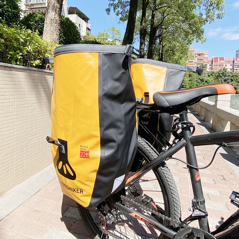 ECOTREK Bicycle Side Pannier Bag – Large Capacity Waterproof Rear Bag YJ5161